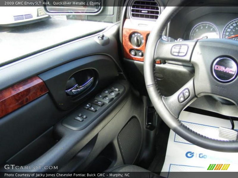 Quicksilver Metallic / Ebony 2009 GMC Envoy SLT 4x4