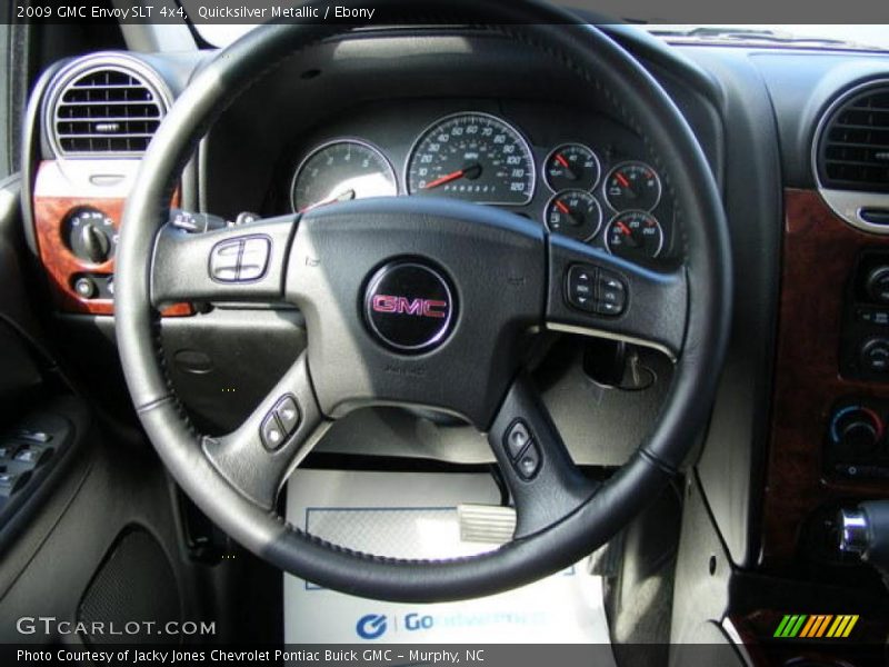 Quicksilver Metallic / Ebony 2009 GMC Envoy SLT 4x4