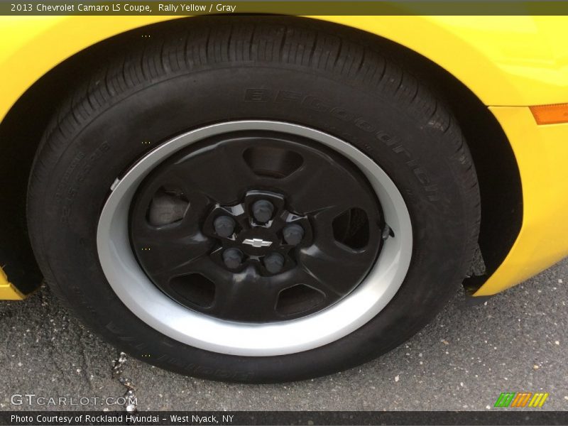 Rally Yellow / Gray 2013 Chevrolet Camaro LS Coupe