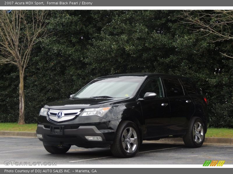 Formal Black Pearl / Ebony 2007 Acura MDX Sport