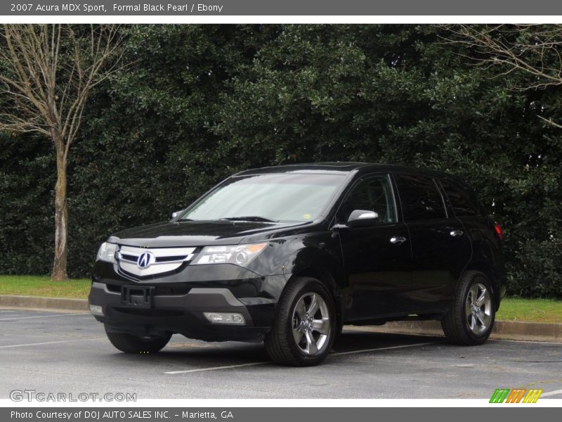 Formal Black Pearl / Ebony 2007 Acura MDX Sport