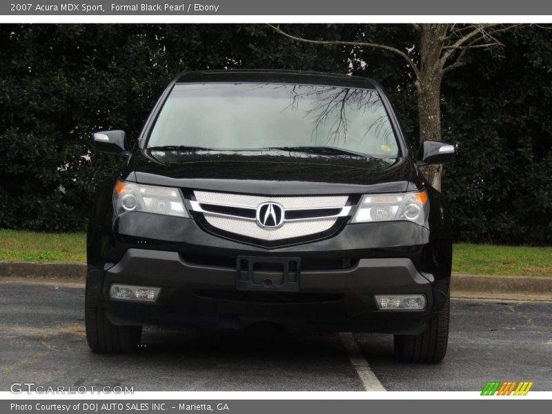Formal Black Pearl / Ebony 2007 Acura MDX Sport