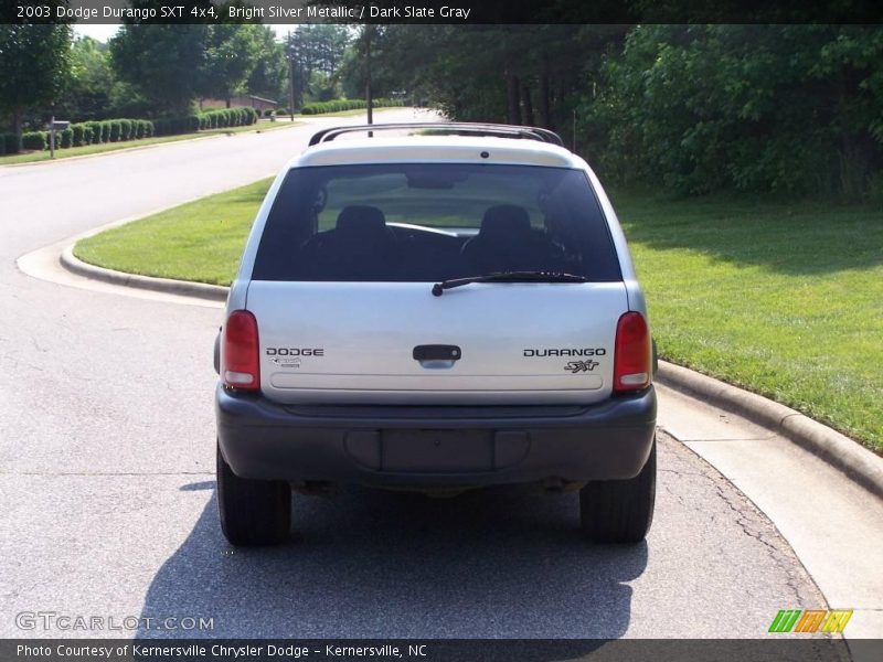 Bright Silver Metallic / Dark Slate Gray 2003 Dodge Durango SXT 4x4