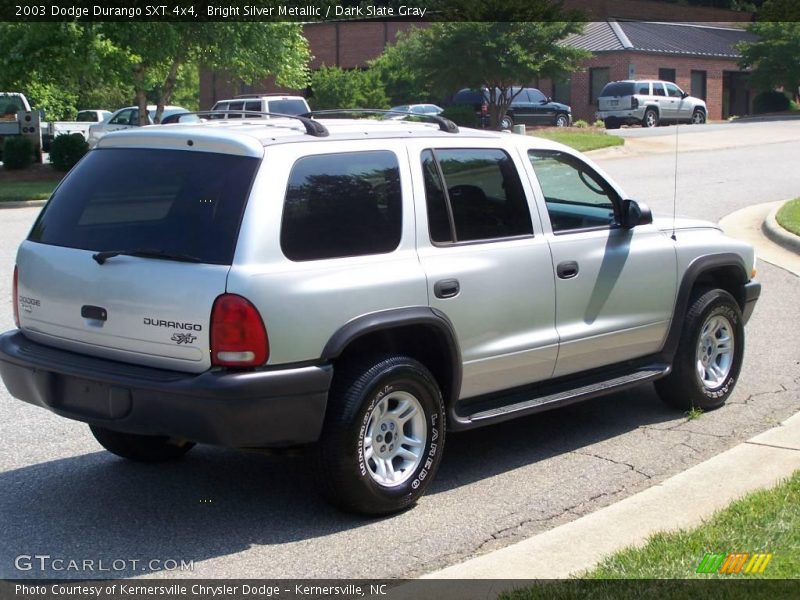 Bright Silver Metallic / Dark Slate Gray 2003 Dodge Durango SXT 4x4