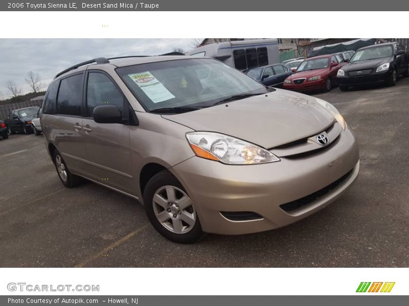 Desert Sand Mica / Taupe 2006 Toyota Sienna LE