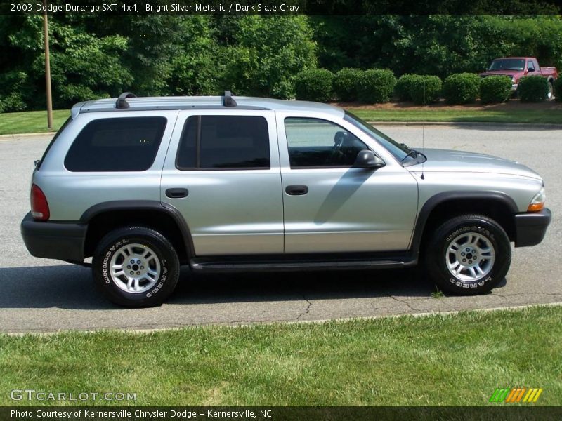 Bright Silver Metallic / Dark Slate Gray 2003 Dodge Durango SXT 4x4