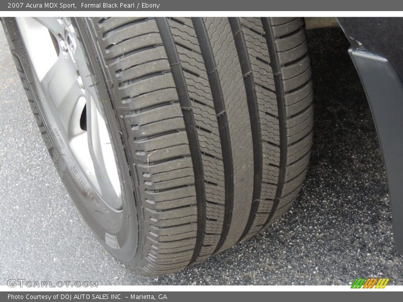 Formal Black Pearl / Ebony 2007 Acura MDX Sport