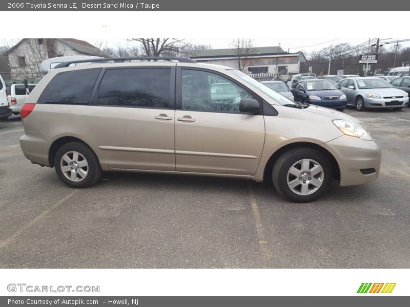 Desert Sand Mica / Taupe 2006 Toyota Sienna LE