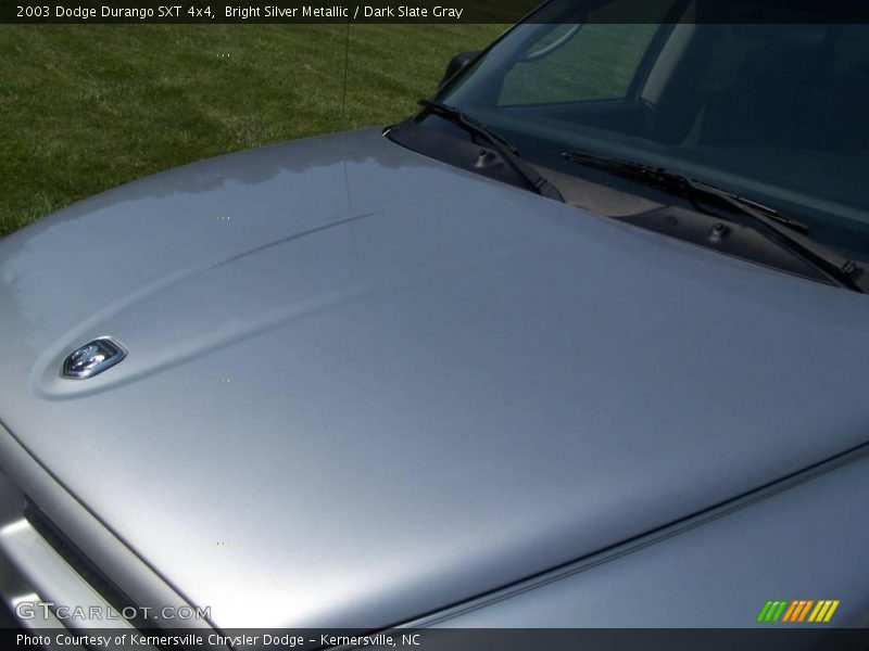 Bright Silver Metallic / Dark Slate Gray 2003 Dodge Durango SXT 4x4