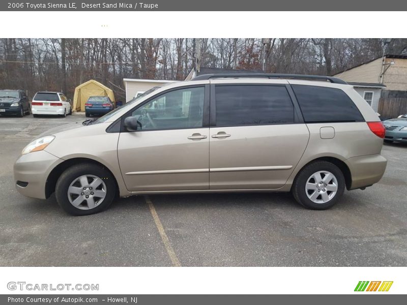 Desert Sand Mica / Taupe 2006 Toyota Sienna LE