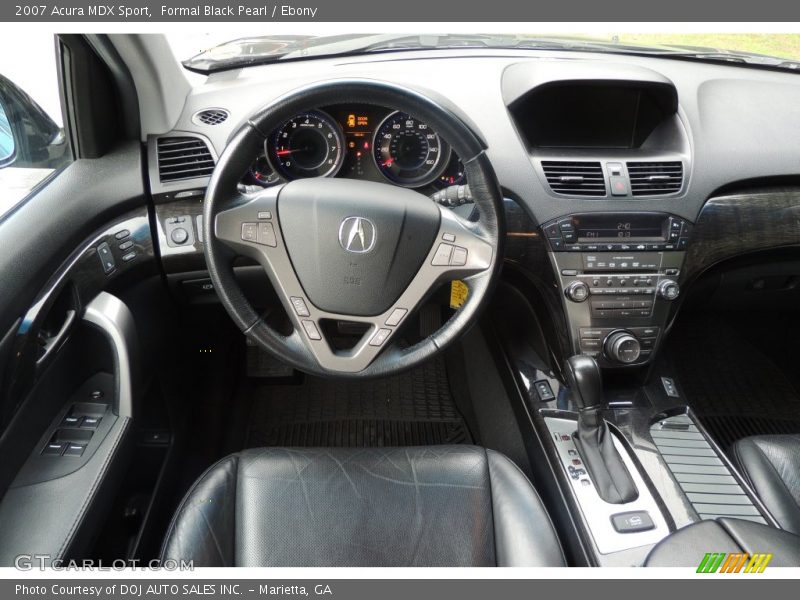 Formal Black Pearl / Ebony 2007 Acura MDX Sport