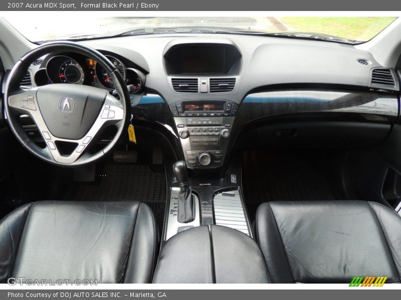 Formal Black Pearl / Ebony 2007 Acura MDX Sport