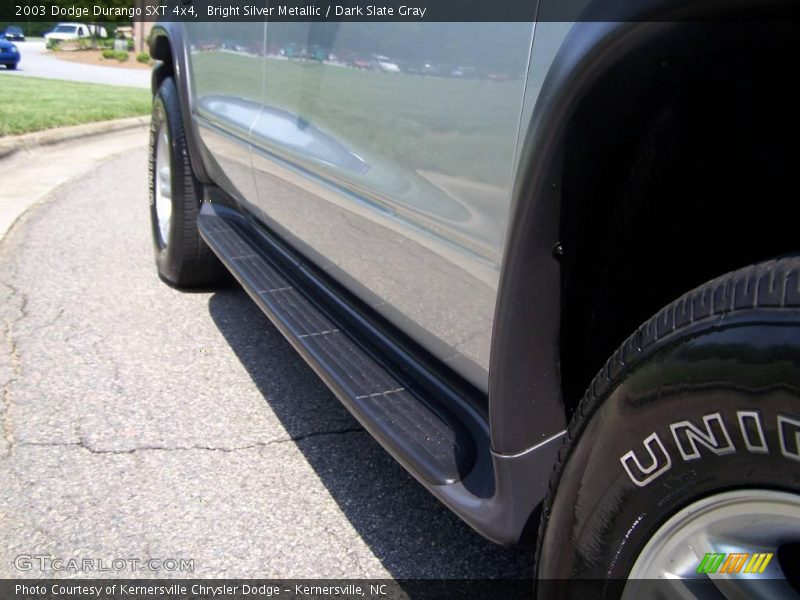 Bright Silver Metallic / Dark Slate Gray 2003 Dodge Durango SXT 4x4