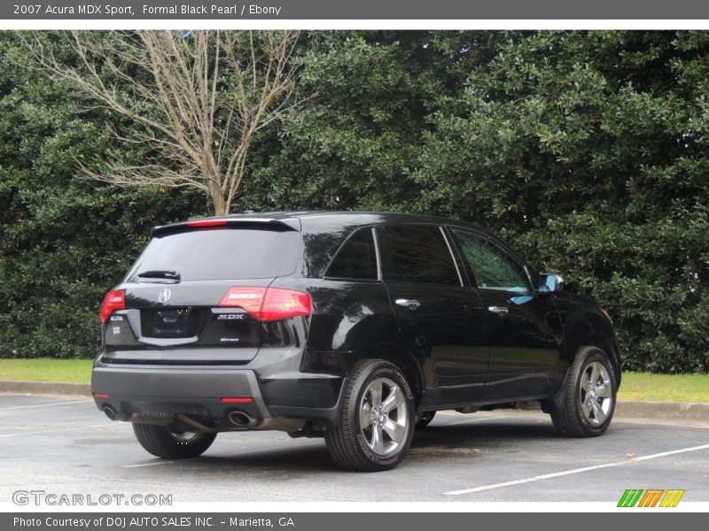 Formal Black Pearl / Ebony 2007 Acura MDX Sport