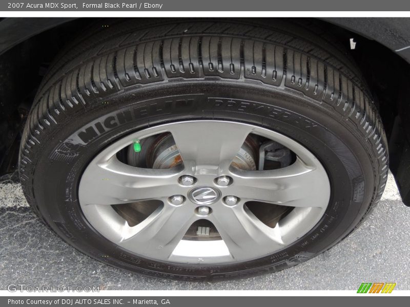 Formal Black Pearl / Ebony 2007 Acura MDX Sport