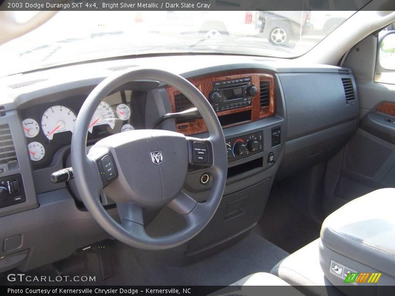 Bright Silver Metallic / Dark Slate Gray 2003 Dodge Durango SXT 4x4