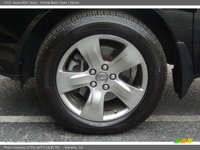 Formal Black Pearl / Ebony 2007 Acura MDX Sport