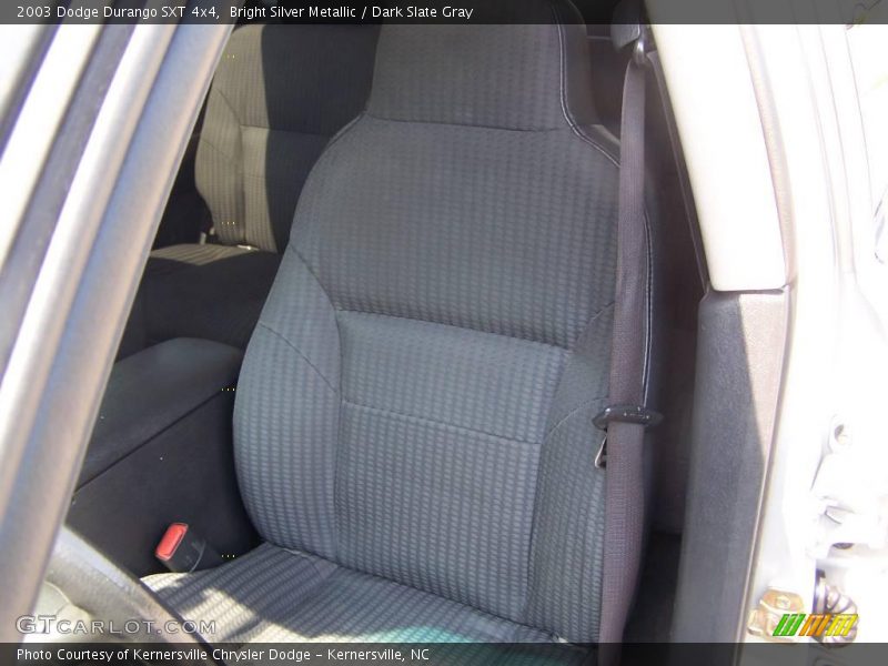 Bright Silver Metallic / Dark Slate Gray 2003 Dodge Durango SXT 4x4