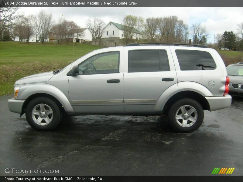Brilliant Silver Metallic / Medium Slate Gray 2004 Dodge Durango SLT 4x4