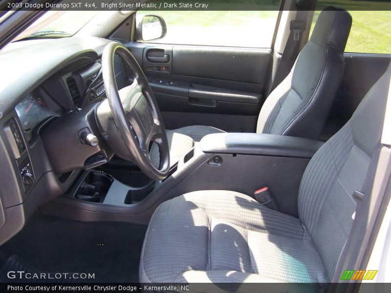 Bright Silver Metallic / Dark Slate Gray 2003 Dodge Durango SXT 4x4