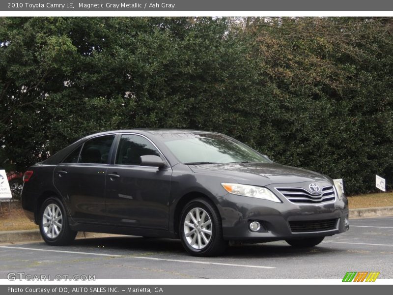 Magnetic Gray Metallic / Ash Gray 2010 Toyota Camry LE