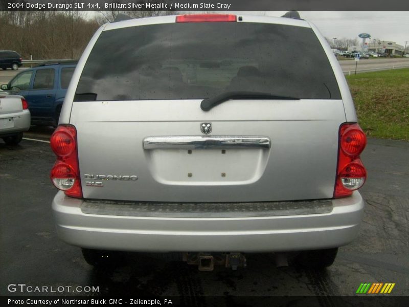 Brilliant Silver Metallic / Medium Slate Gray 2004 Dodge Durango SLT 4x4