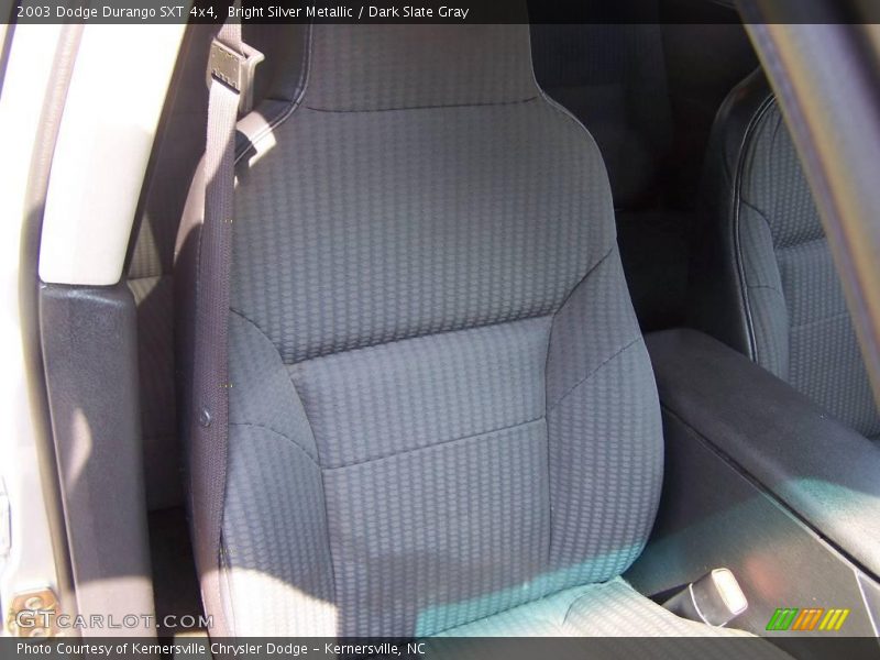 Bright Silver Metallic / Dark Slate Gray 2003 Dodge Durango SXT 4x4