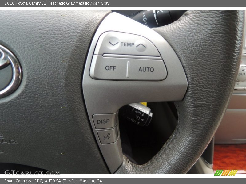 Magnetic Gray Metallic / Ash Gray 2010 Toyota Camry LE