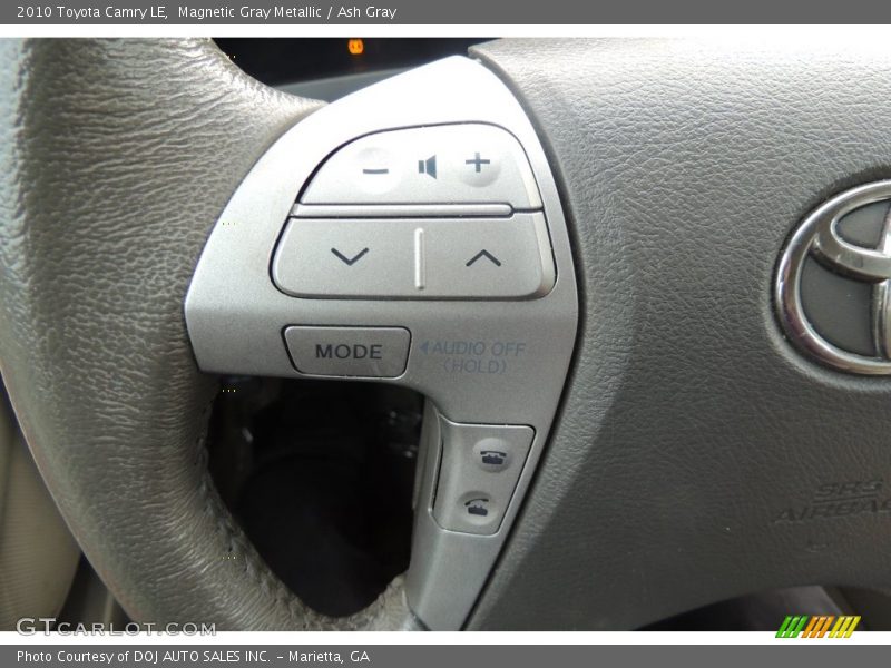 Magnetic Gray Metallic / Ash Gray 2010 Toyota Camry LE