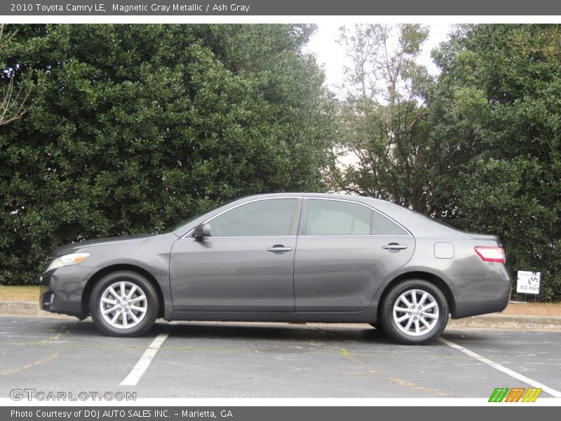 Magnetic Gray Metallic / Ash Gray 2010 Toyota Camry LE