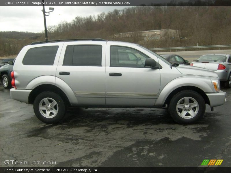 Brilliant Silver Metallic / Medium Slate Gray 2004 Dodge Durango SLT 4x4