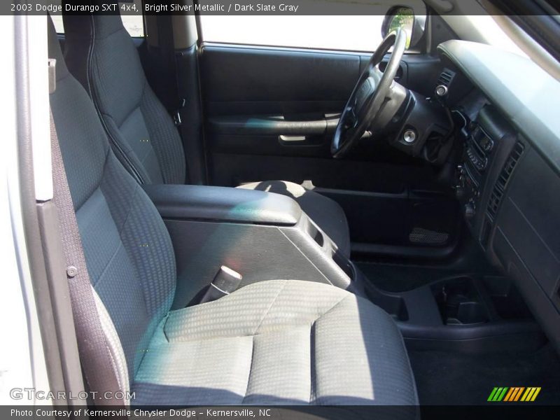 Bright Silver Metallic / Dark Slate Gray 2003 Dodge Durango SXT 4x4