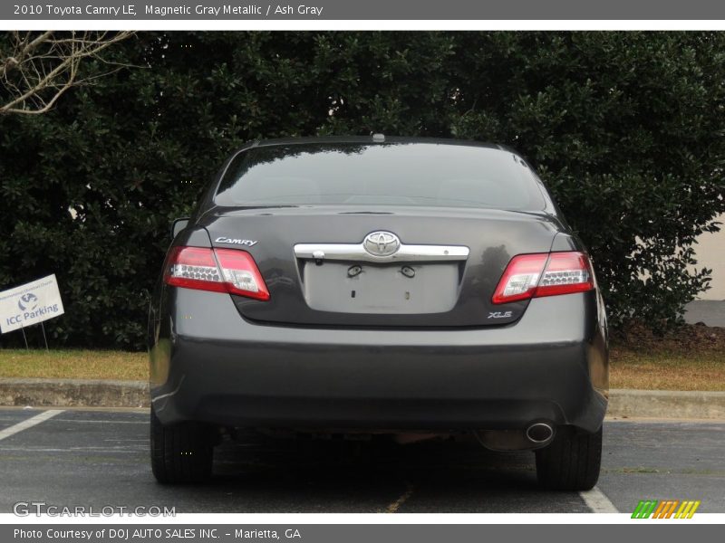 Magnetic Gray Metallic / Ash Gray 2010 Toyota Camry LE