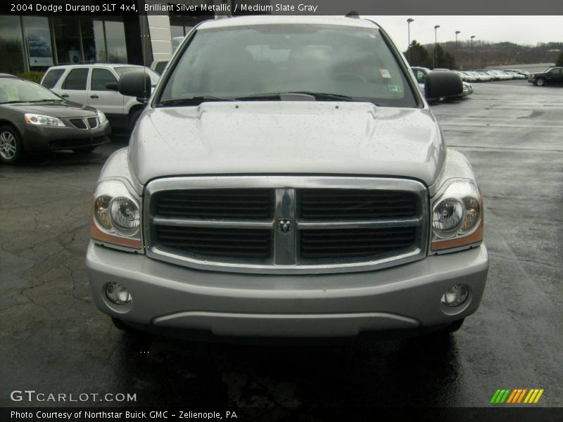Brilliant Silver Metallic / Medium Slate Gray 2004 Dodge Durango SLT 4x4