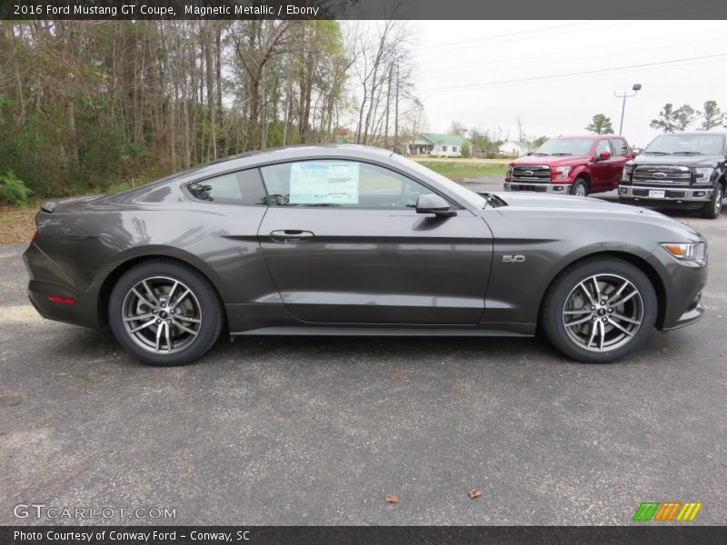 Magnetic Metallic / Ebony 2016 Ford Mustang GT Coupe