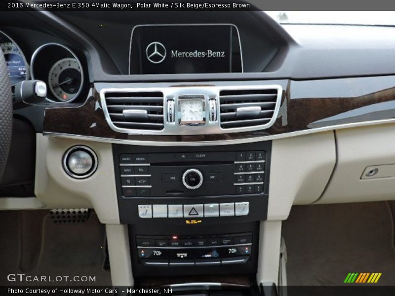 Polar White / Silk Beige/Espresso Brown 2016 Mercedes-Benz E 350 4Matic Wagon