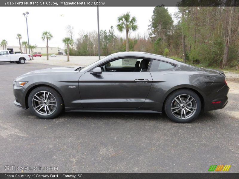 Magnetic Metallic / Ebony 2016 Ford Mustang GT Coupe
