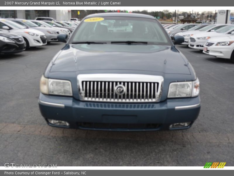 Norsea Blue Metallic / Light Camel 2007 Mercury Grand Marquis LS