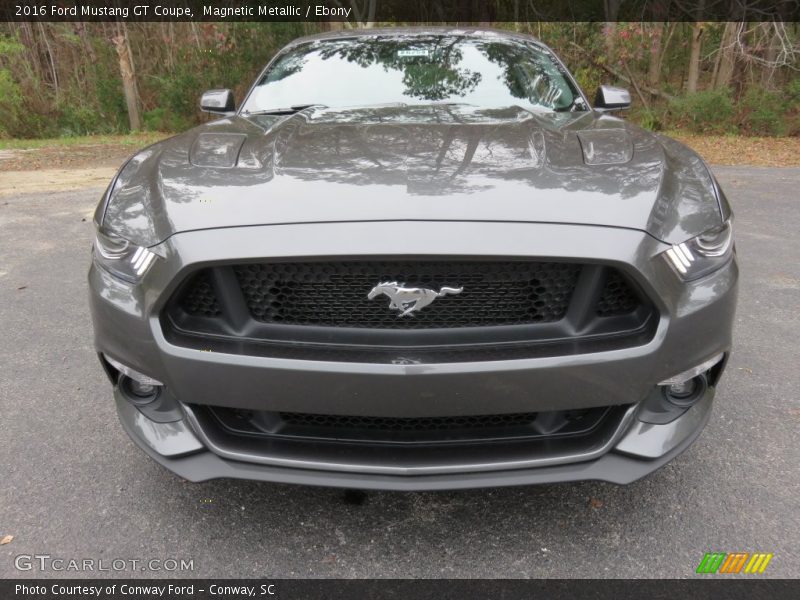 Magnetic Metallic / Ebony 2016 Ford Mustang GT Coupe