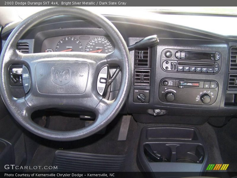 Bright Silver Metallic / Dark Slate Gray 2003 Dodge Durango SXT 4x4