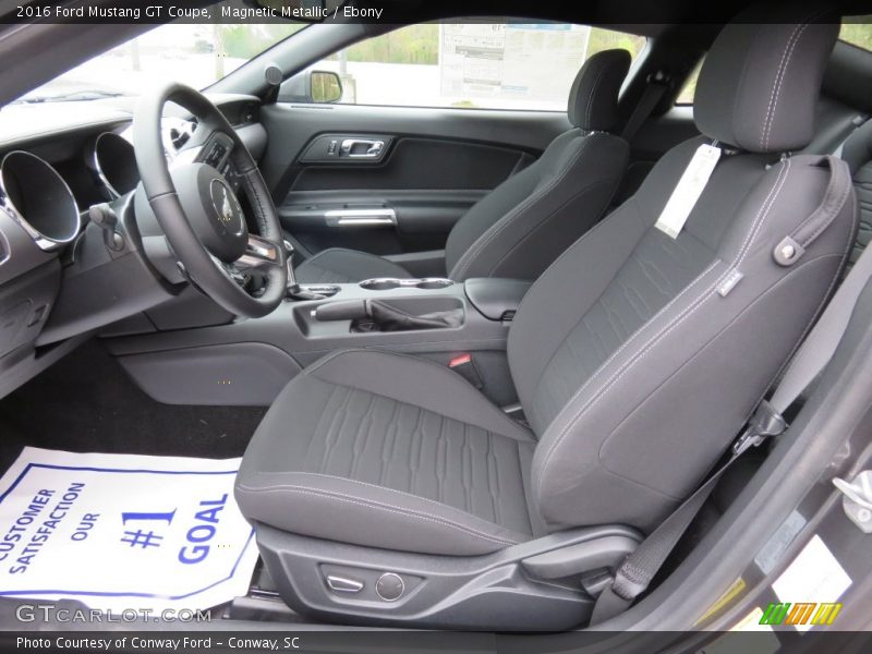Magnetic Metallic / Ebony 2016 Ford Mustang GT Coupe