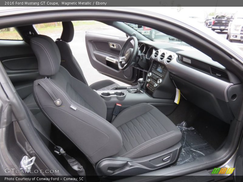 Magnetic Metallic / Ebony 2016 Ford Mustang GT Coupe