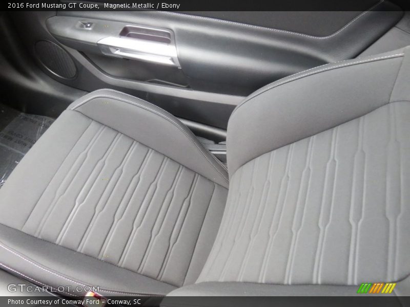 Magnetic Metallic / Ebony 2016 Ford Mustang GT Coupe
