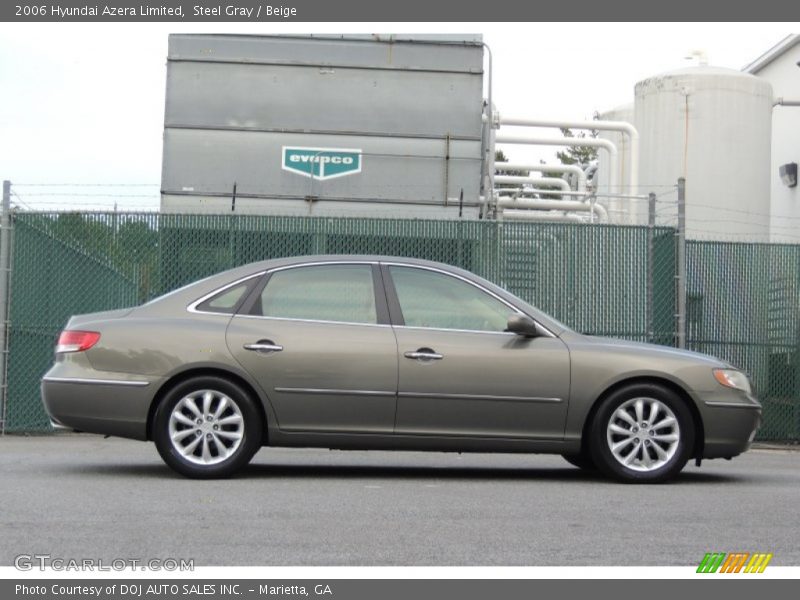 Steel Gray / Beige 2006 Hyundai Azera Limited