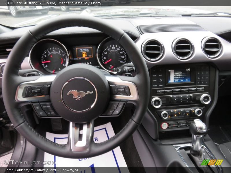 Magnetic Metallic / Ebony 2016 Ford Mustang GT Coupe
