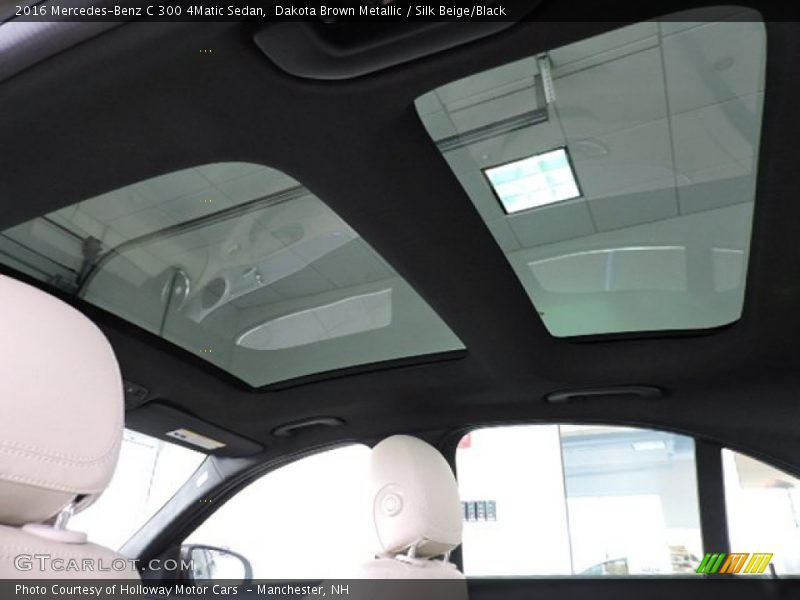 Dakota Brown Metallic / Silk Beige/Black 2016 Mercedes-Benz C 300 4Matic Sedan