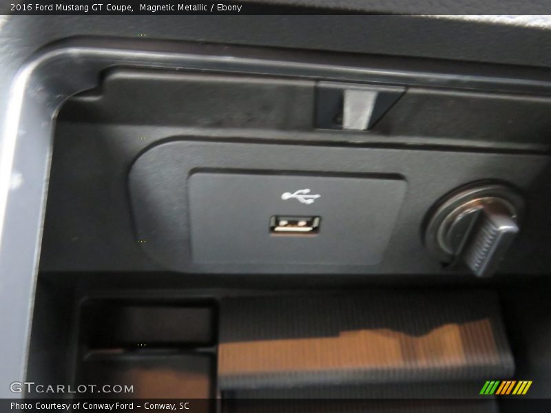 Magnetic Metallic / Ebony 2016 Ford Mustang GT Coupe