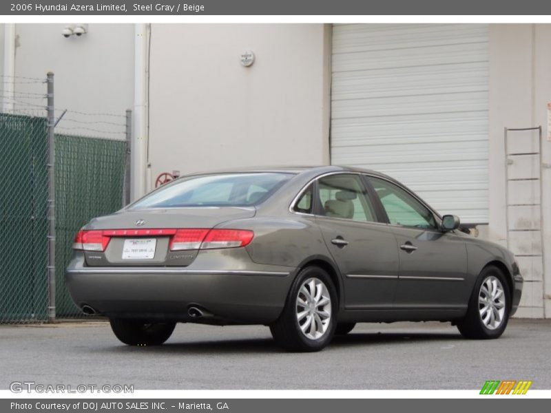 Steel Gray / Beige 2006 Hyundai Azera Limited