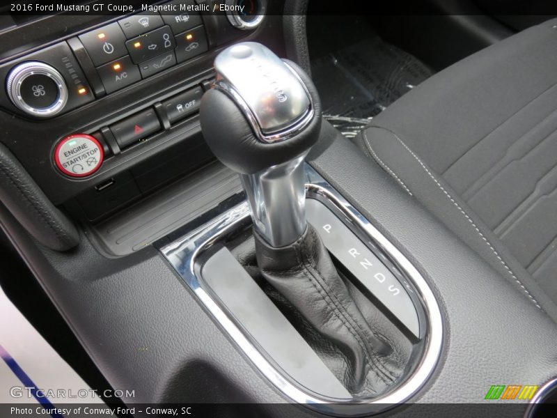 Magnetic Metallic / Ebony 2016 Ford Mustang GT Coupe