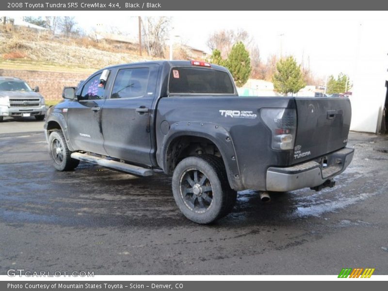 Black / Black 2008 Toyota Tundra SR5 CrewMax 4x4